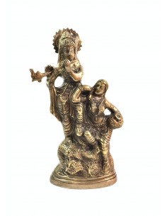Shiva and Parvati bronze...