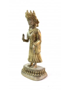Buddha stehend aus Bronze 2