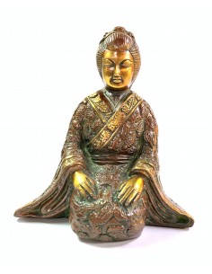 Statuette en bronze  "Aiko"