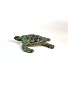 Statuette de tortue en bronze 2