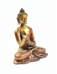 Statuette en bronze Bouddha... 2