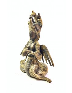 "Naga Kanya" Bronze statue 2