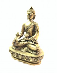 Statuette en bronze Buddha... 2