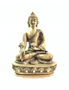 Statuette en bronze Buddha...