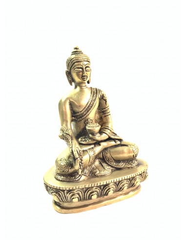 Statuette en bronze Buddha...