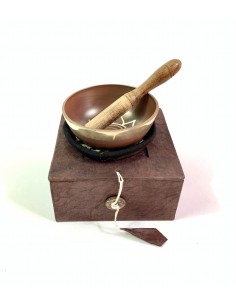 Coffret bol chantant tibétain