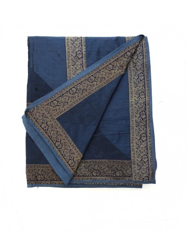 Tagesdecke mit vier Kissenbezügen - Blau