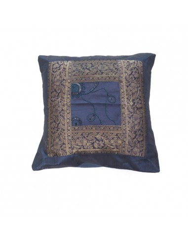 Tagesdecke mit vier Kissenbezügen - Blau