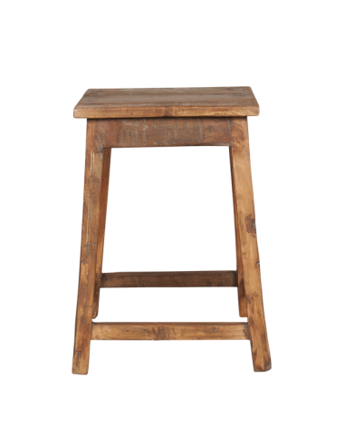 Stool in recycled wood "Kulami"