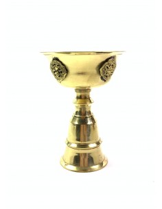 Lampe ö beurre dore avec 4...