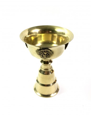 Lampe ö beurre dore avec 4 sceaux -...