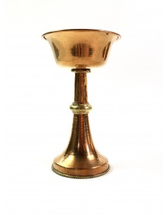 Lampe ö beurre cuivre...