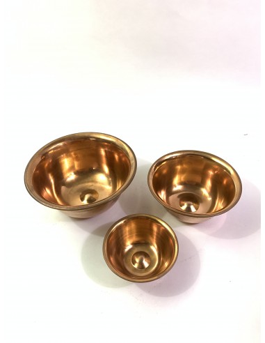 Bol tibtain simple en cuivre - H7x15x15