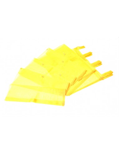 Organza curtain and mirrors - Yellow