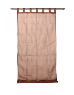Rideau "Organza" - Brun
