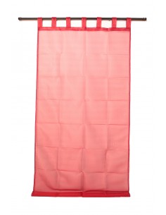 Rideau "Organza" - Rouge