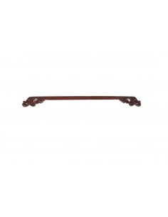 Wooden curtain rod