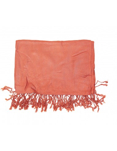 Schal Viskose 220x70 cm - Dunkelorange