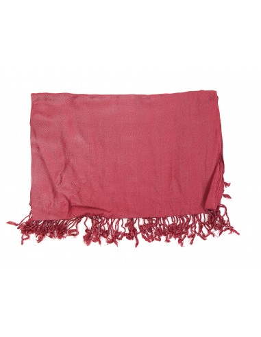 Schal Viskose 220x70 cm - Rostrot