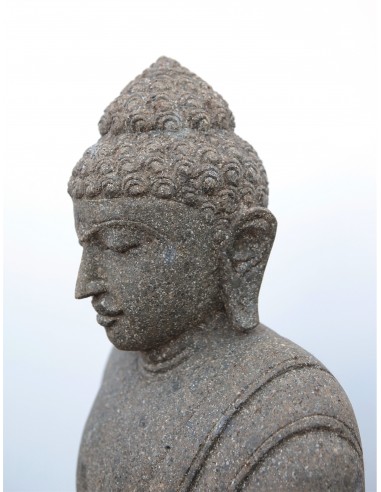 Statue Buddha sitzend "Telukbetung" -...