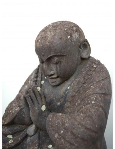 "Palu" Statue of happy seated monk...