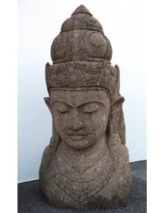 Statue du buste de Shiva...