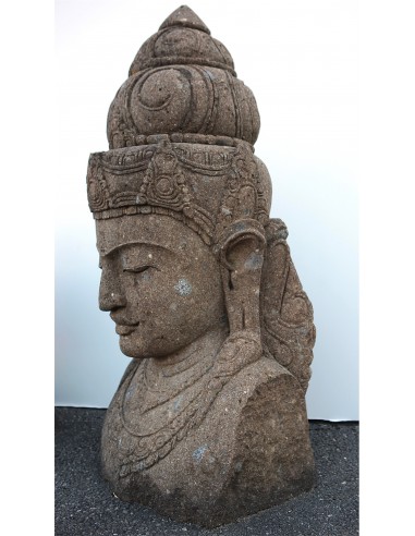 Statue du buste de Shiva...