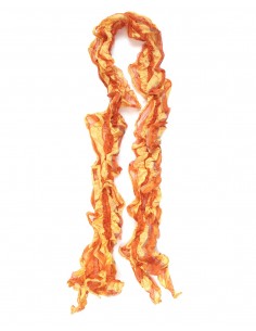 Foulard torsadé en polyester - H120x20x0 2