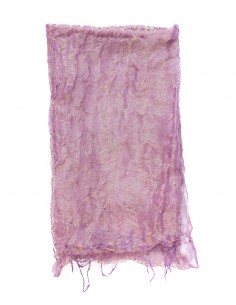 Foulard en soie-Mauve 2