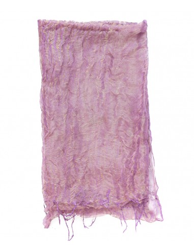 Foulard en soie-Mauve