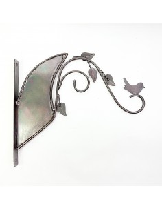 Gancio a muro per lanterna