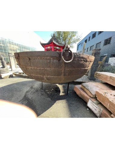 bassin en ferraille pour feu -