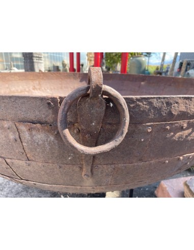 bassin en ferraille pour feu -