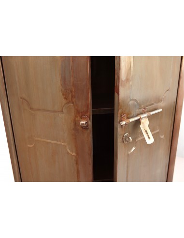 Industrial style metal cabinet