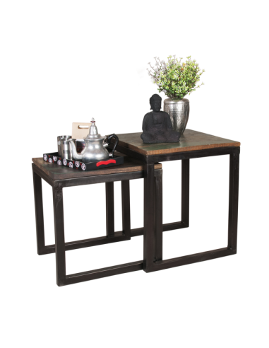 "Irumpu" Pull-out stool