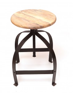 Height adjustable stool