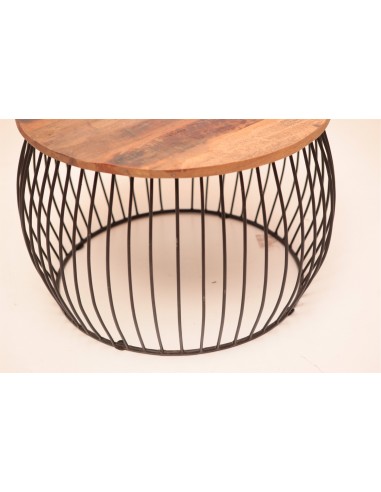 Recycled wood coffee table