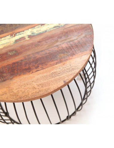 Recycled wood coffee table