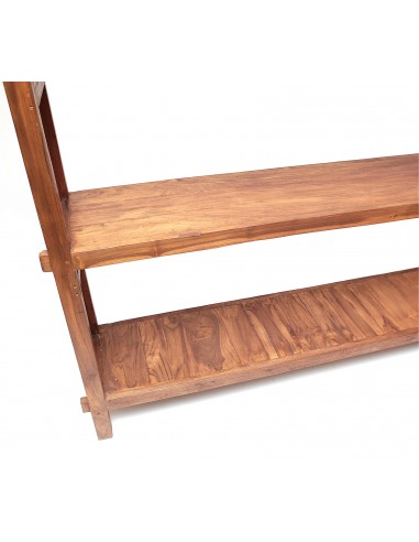 'Bali' teak bookshelf- large
