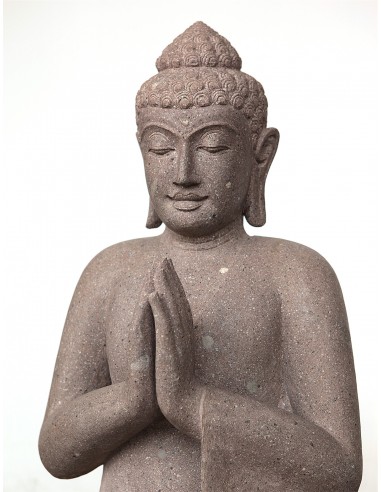 Statue de Bouddha assis "atmanjali...