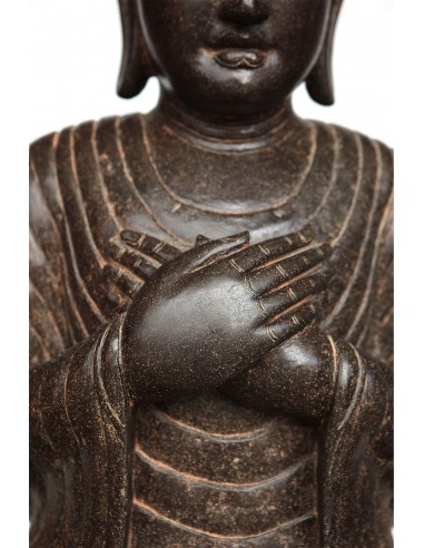 copy of Bouddha bust statue - stone