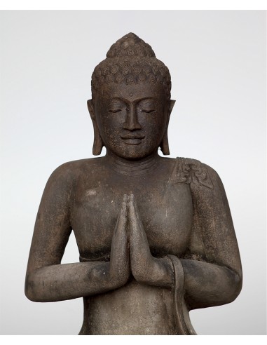 Statue de Bouddha assis "atmanjali...