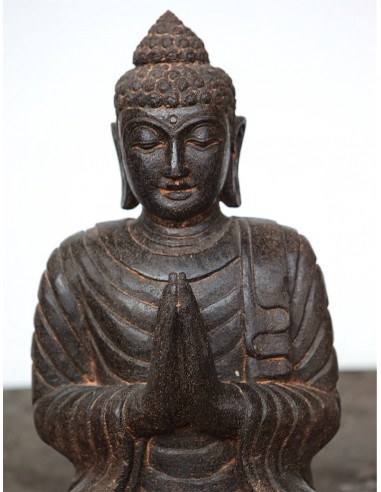 Statue Buddha sitzend "atmanjali...