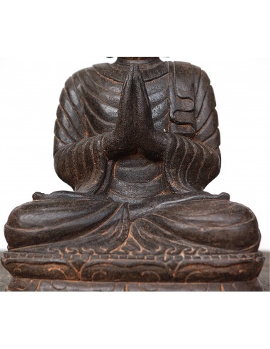 Statue Buddha sitzend "atmanjali...