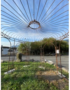 "Jodhpur" wrought iron pergola 2