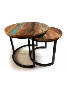 Set 2 tables d'appoint