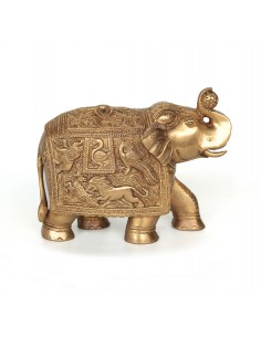 Bronze elephant statuette 2