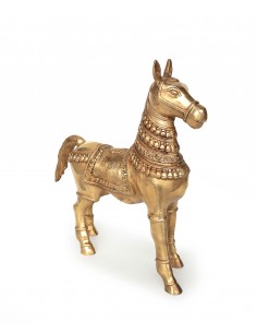 Cheval debout en bronze