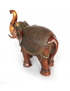 Statuette en bronze d'éléphant 2