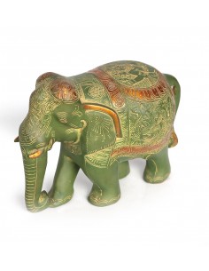 Elephant with its trunk... 2